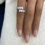 Diamond Band Ring 1.93 ct Rose Gold
