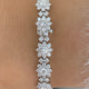 Diamond Tennis Bracelet 6.6 ct White Gold