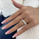 Diamond Band Ring 2 ct Yellow Gold