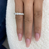 Diamond Band Ring 2 ct Yellow Gold