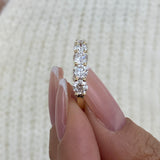 Diamond Band Ring 2 ct Yellow Gold