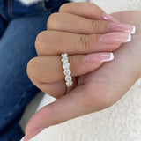 Diamond Band Ring 2 ct Yellow Gold