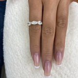 Diamond 3 Stone Ring 1.7 ct Yellow Gold