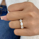 Diamond 3 Stone Ring 1.7 ct Yellow Gold