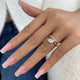Diamond Solitaire Ring 0.7 ct Rose Gold