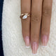 Diamond Solitaire Ring 0.7 ct Rose Gold