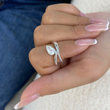 Diamond Solitaire Ring 0.7 ct White Gold