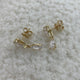Diamond Drop Earrings 2.3 ct Yellow Gold