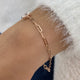 Diamond Chain Bracelet 0.7 ct Rose Gold