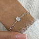 Diamond Chain Bracelet 0.9 ct White Gold