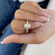 Mirena Diamond Engagement Ring 2.8 ct Yellow Gold