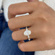 Mirena Diamond Engagement Ring 2.8 ct Yellow Gold