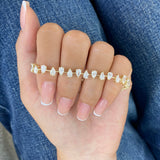 Diamond Tennis Bracelet 6.2 ct Yellow Gold