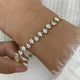 Diamond Tennis Bracelet 6.2 ct Yellow Gold