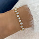 Diamond Tennis Bracelet 6.2 ct Yellow Gold