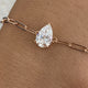 Diamond Chain Bracelet 0.9 ct Rose Gold