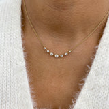 Diamond Pendant 1.1 ct Yellow Gold