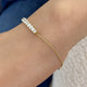 Diamond Chain Bracelet 1.7 ct Yellow Gold