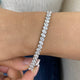 Diamond Tennis Bracelet 10 ct White Gold