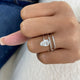 Soléenne Ring 1.5 ct TCW , Solid Gold 14k