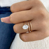 Lumiéreux Ring 1.5 ct TCW , Solid Gold 14k