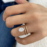 Lumiéreux Ring 1.5 ct TCW , Solid Gold 14k