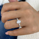 Lucienne Ring 1.3 ct TCW , Solid Gold 14k