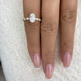 Astrix Ring 1.3 ct TCW , Solid Gold 14k