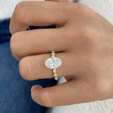 Kyvra Ring 2.3 ct TCW , Solid Gold 14k