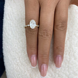 Kyvra Ring 2.3 ct TCW , Solid Gold 14k