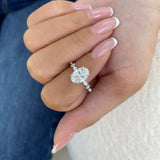 Cyrene Ring 2.3 ct TCW , Solid Gold 14k