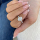 Cyrene Ring 2.3 ct TCW , Solid Gold 14k