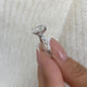 Solitaire with Pave Band
