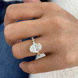 Aurelisse Ring 3.3 ct TCW , Solid Gold 14k
