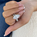 Montrisse Diamond Set 2 Rings 3.2 ct TCW