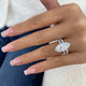 Montrisse Diamond Set 2 Rings 3.2 ct TCW
