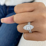 Montrisse Diamond Set 2 Rings 3.2 ct TCW