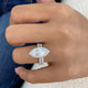 Montrisse Diamond Set 2 Rings 3.2 ct TCW