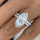 Montrisse Diamond Set 2 Rings 3.2 ct TCW