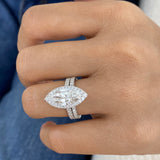 Oryth Diamond Set 2 Rings 3.7 ct TCW
