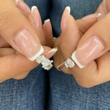 Diamond Tennis Bracelet 9.8 ct White Gold