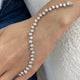 Diamond Tennis Bracelet 6.2 ct White Gold