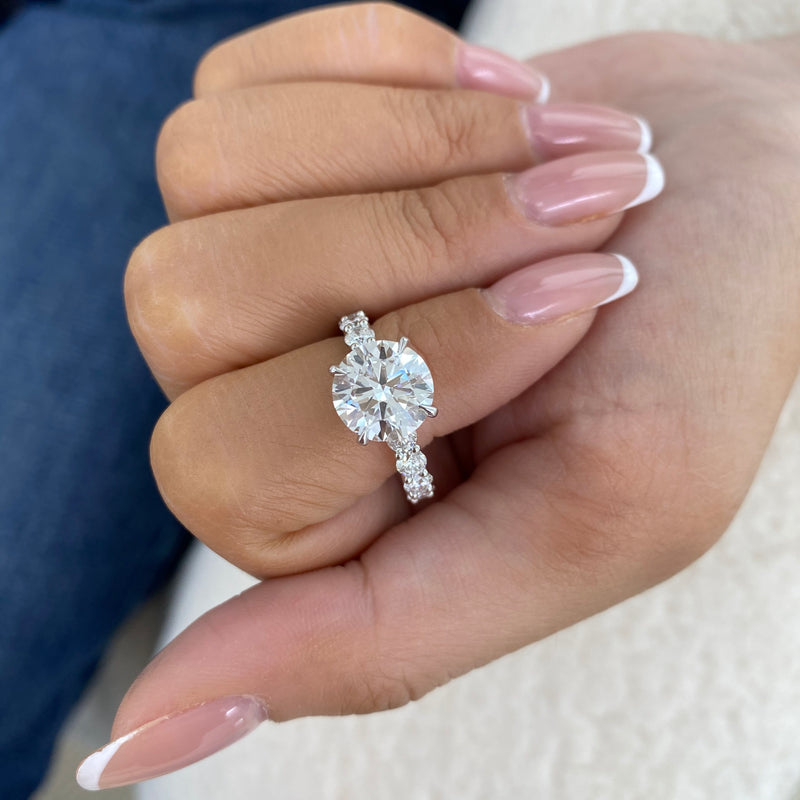 Lumexia Diamond Engagement Ring 4.2 ct TCW