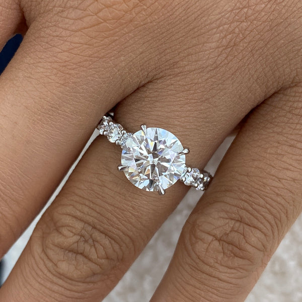 Lumexia Diamond Engagement Ring 4.2 ct TCW