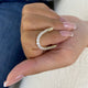 Prong Ring Ring 1.2ct TCW, 14K Gold