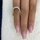 Prong Ring Ring 1.2ct TCW, 14K Gold