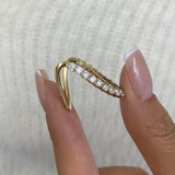 Prong Ring Ring 1.2ct TCW, 14K Gold