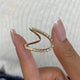 Prong Ring Ring 1.2ct TCW, 14K Gold