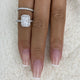 Olyssia Diamond Set 2 Rings 3 ct TCW