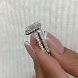 Olyssia Diamond Set 2 Rings 3 ct TCW